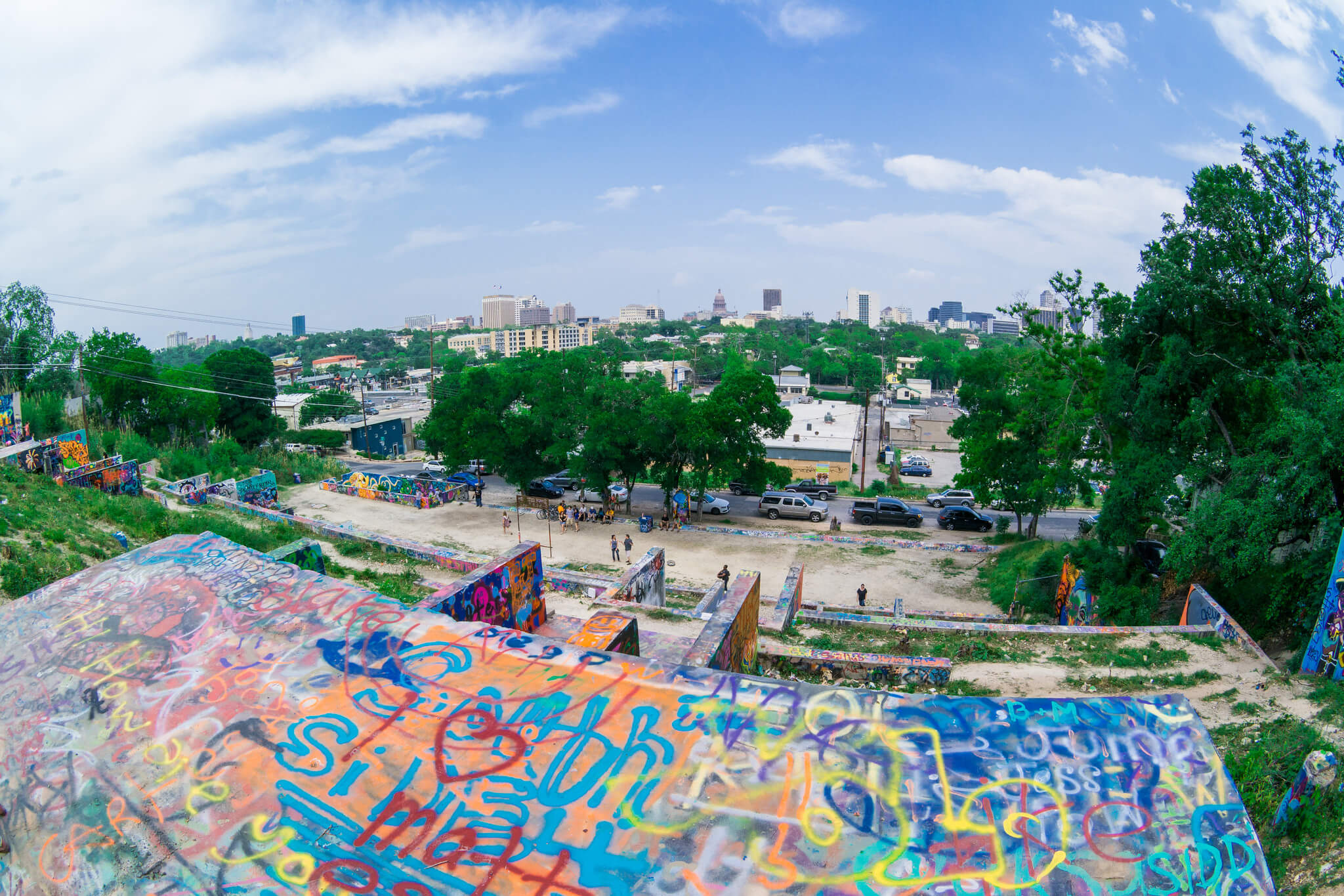 Hope gallery aerial view